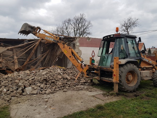 CASE 580 Traktor Bager