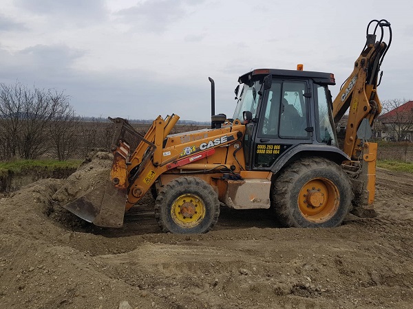 CASE 580 Traktor Bager